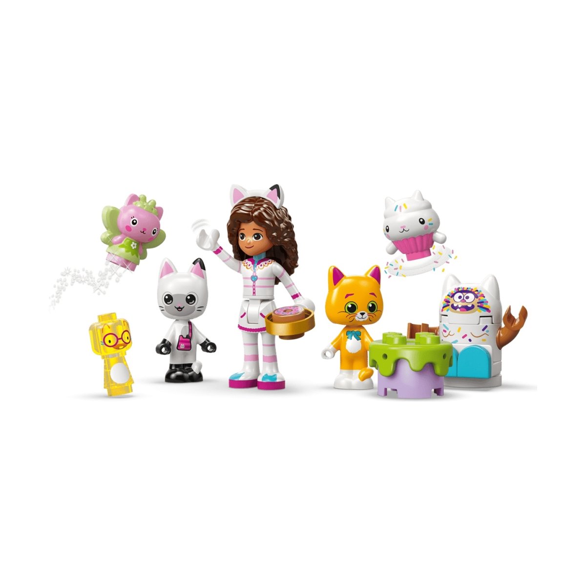 La montagne de friandises et le jardin de Fée Minette multicolore, LEGO