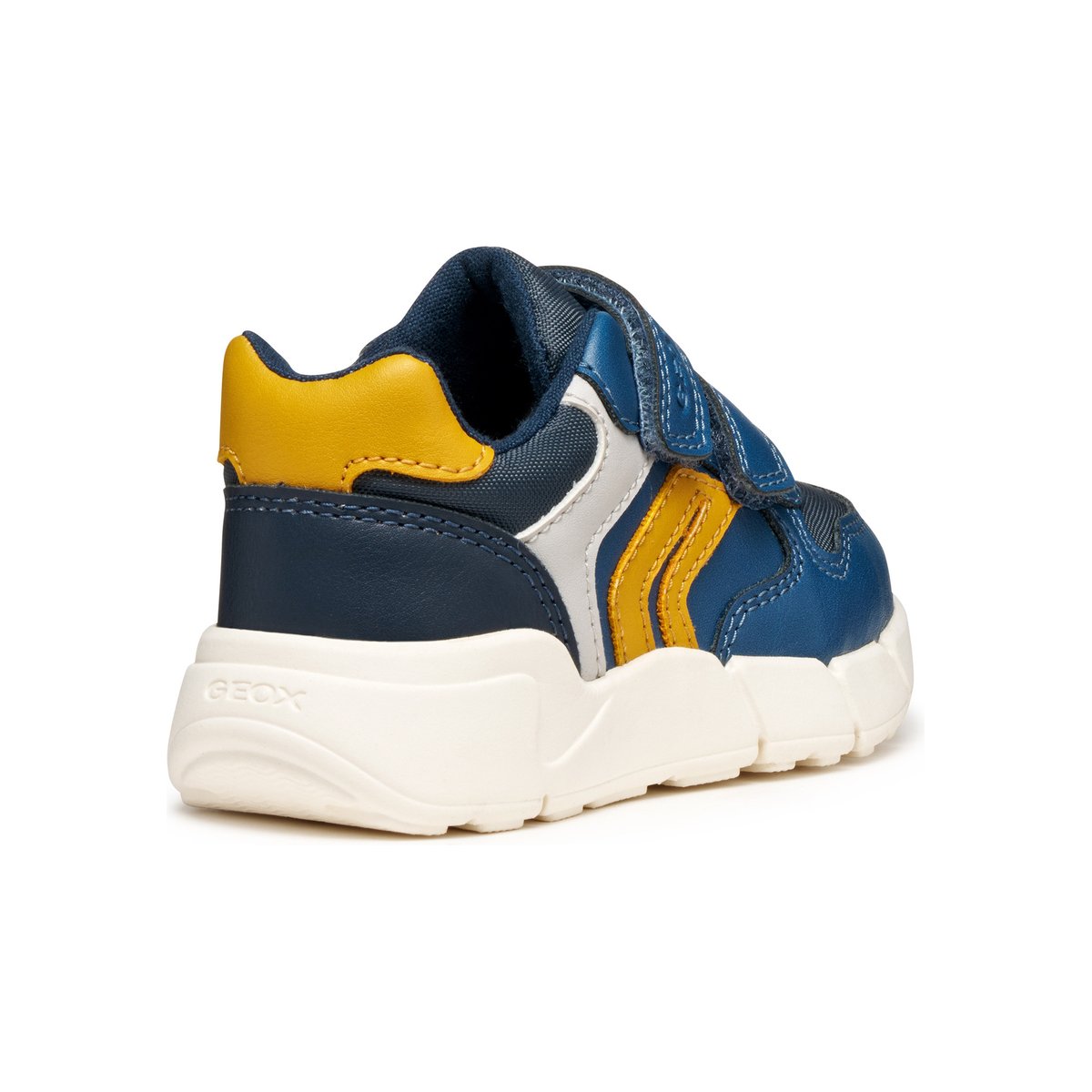 Baskets B FLEXYPER MINI bleu aviateur/ocre, GEOX