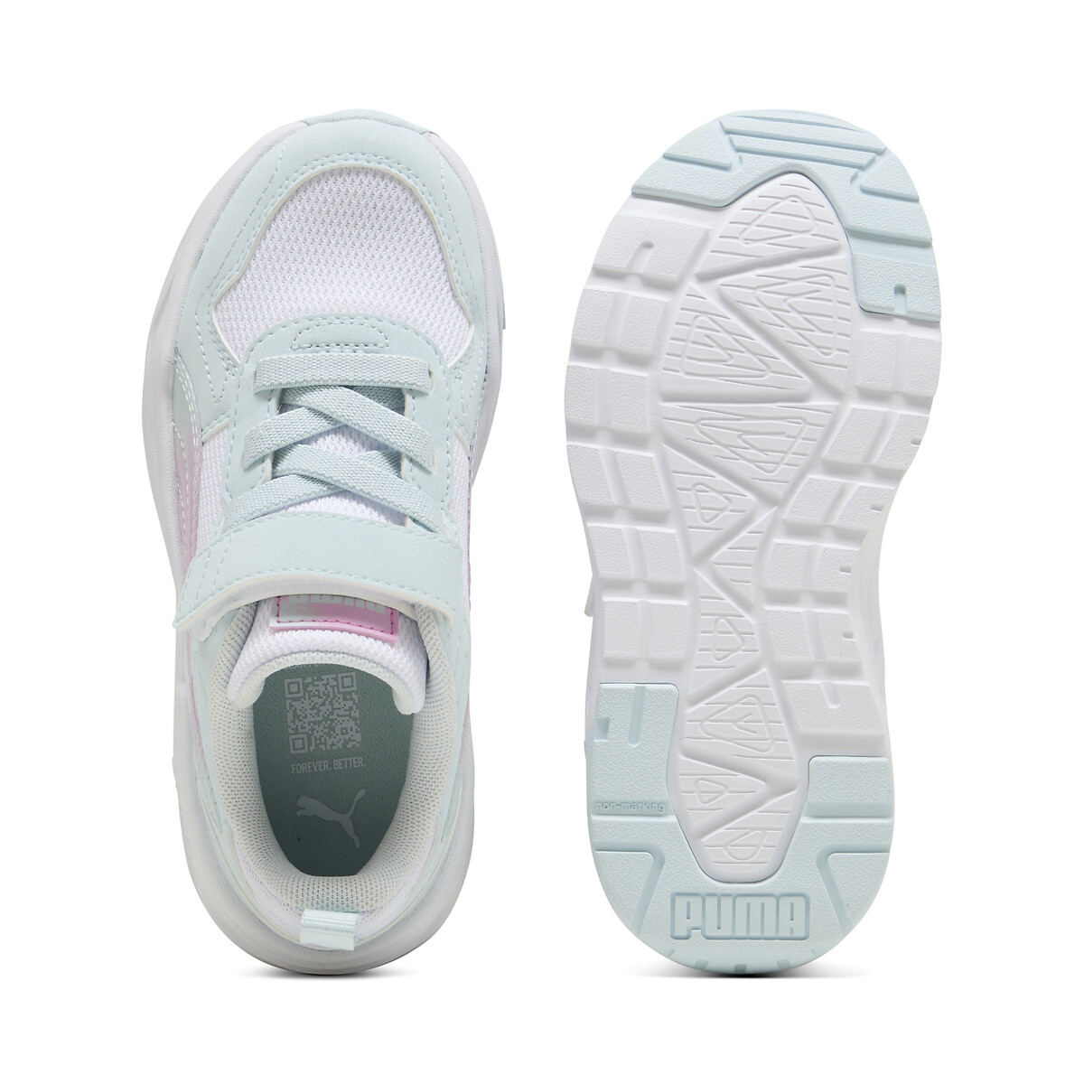 Zapatillas TRINITY 2 LT FADED GLOW blanco/azul/rosa, PUMA