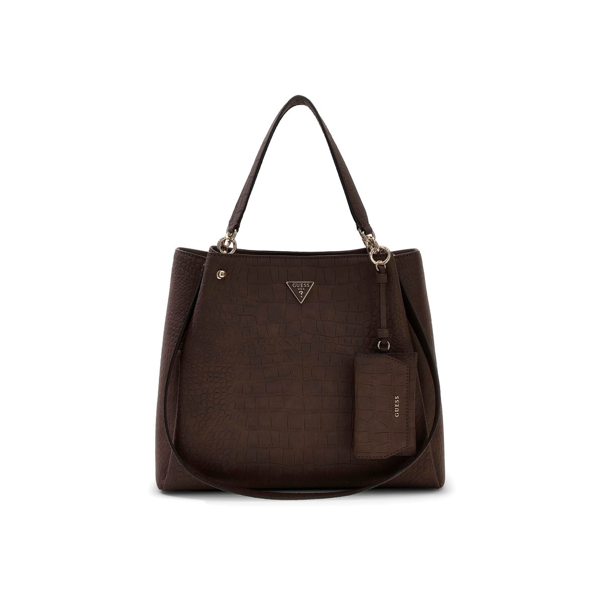 Sac Tote Lorella marron, GUESS