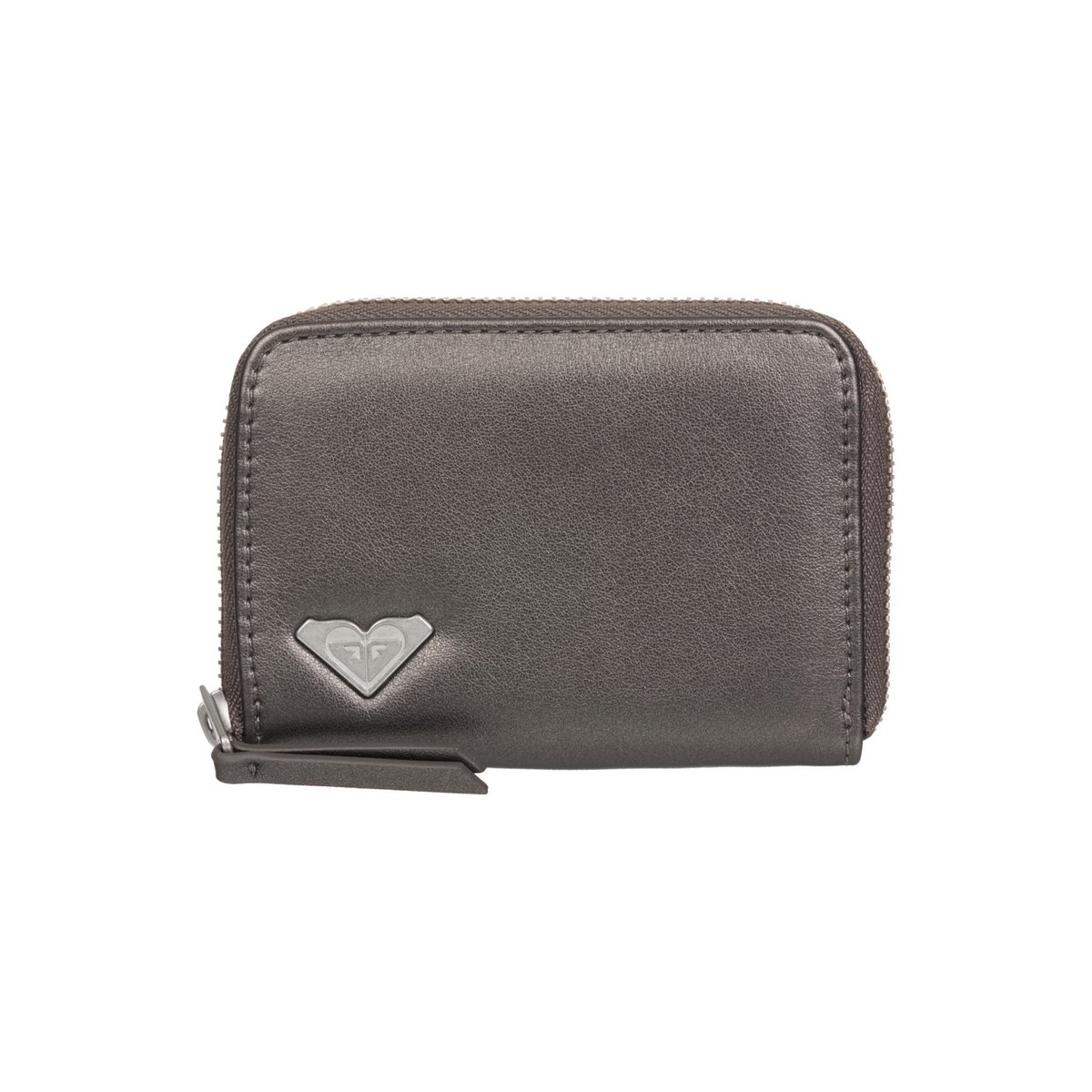 Portefeuille imitation cuir SALTY FLOW SHINE. gris silver, ROXY