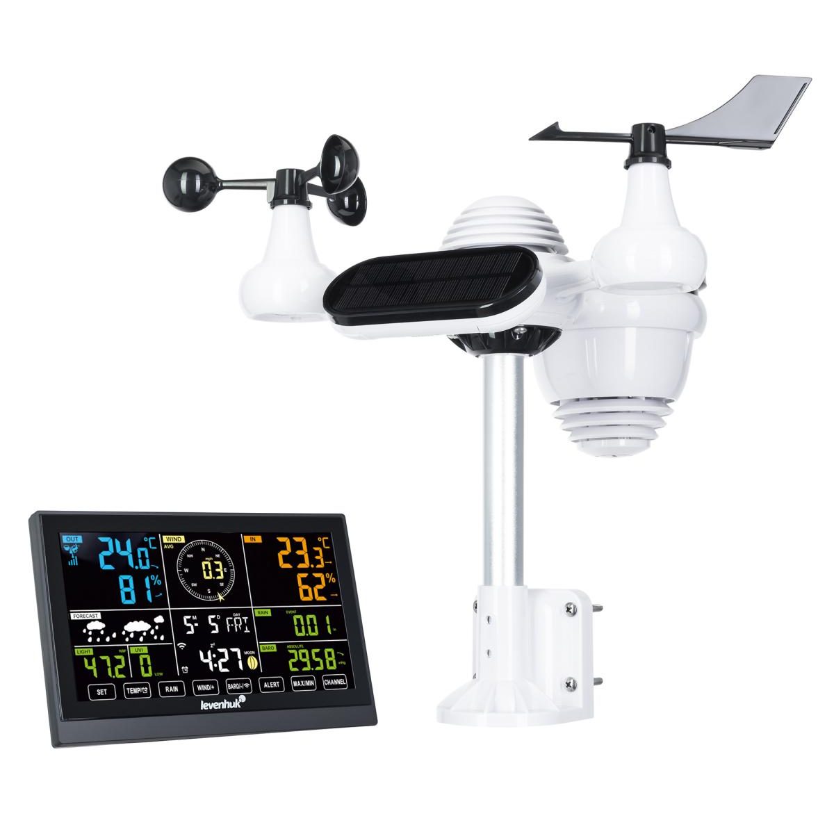 Station météo Levenhuk Wezzer PLUS LP140 couleur unique, LEVENHUK