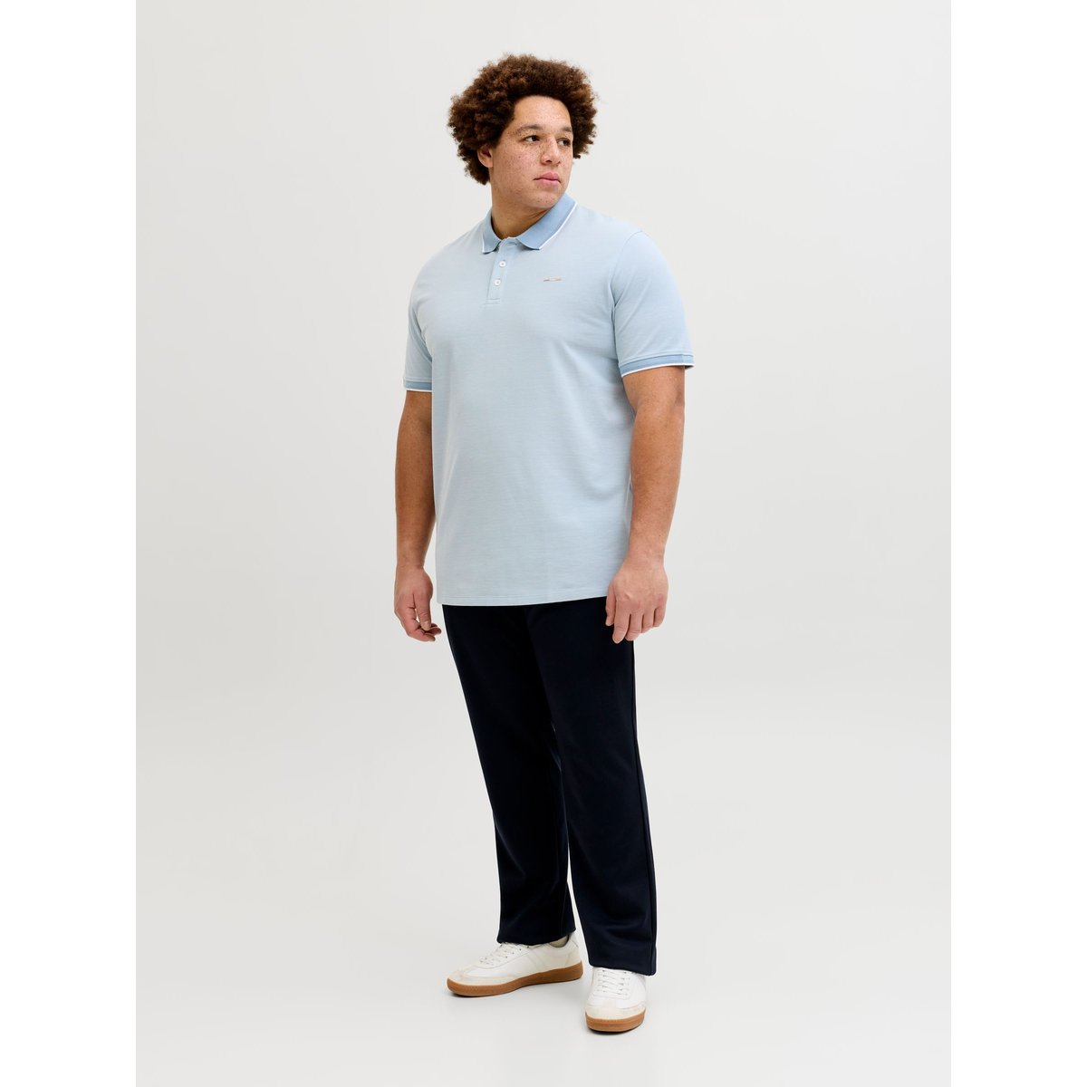 Polo bleue - ashley blue, JACK & JONES