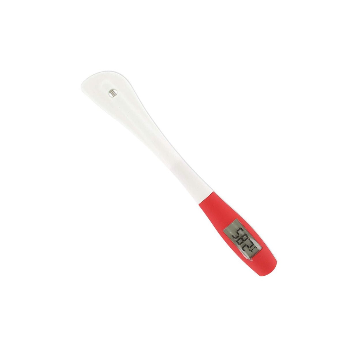 Set de 2 ustensiles spatule et spatule cuisine MULTIFONCTIONS blanc|rouge, FACKELMANN