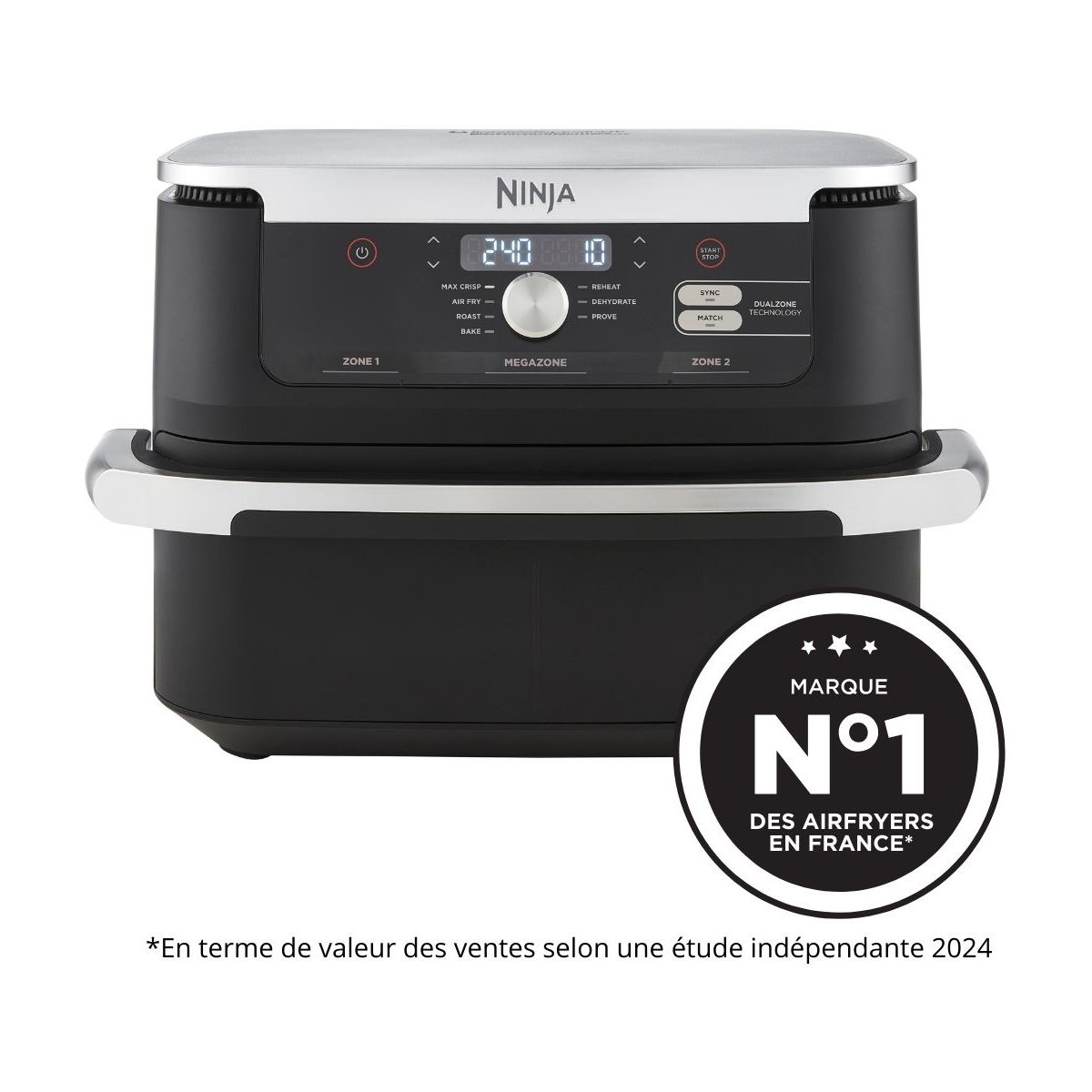 Friteuse sans huile Foodi Flex 10,4L AF500EU couleur unique, NINJA