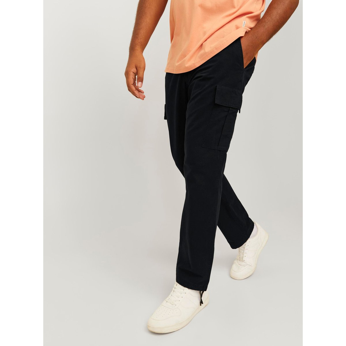 Pantalon Coupe Décontractée black 1, JACK & JONES