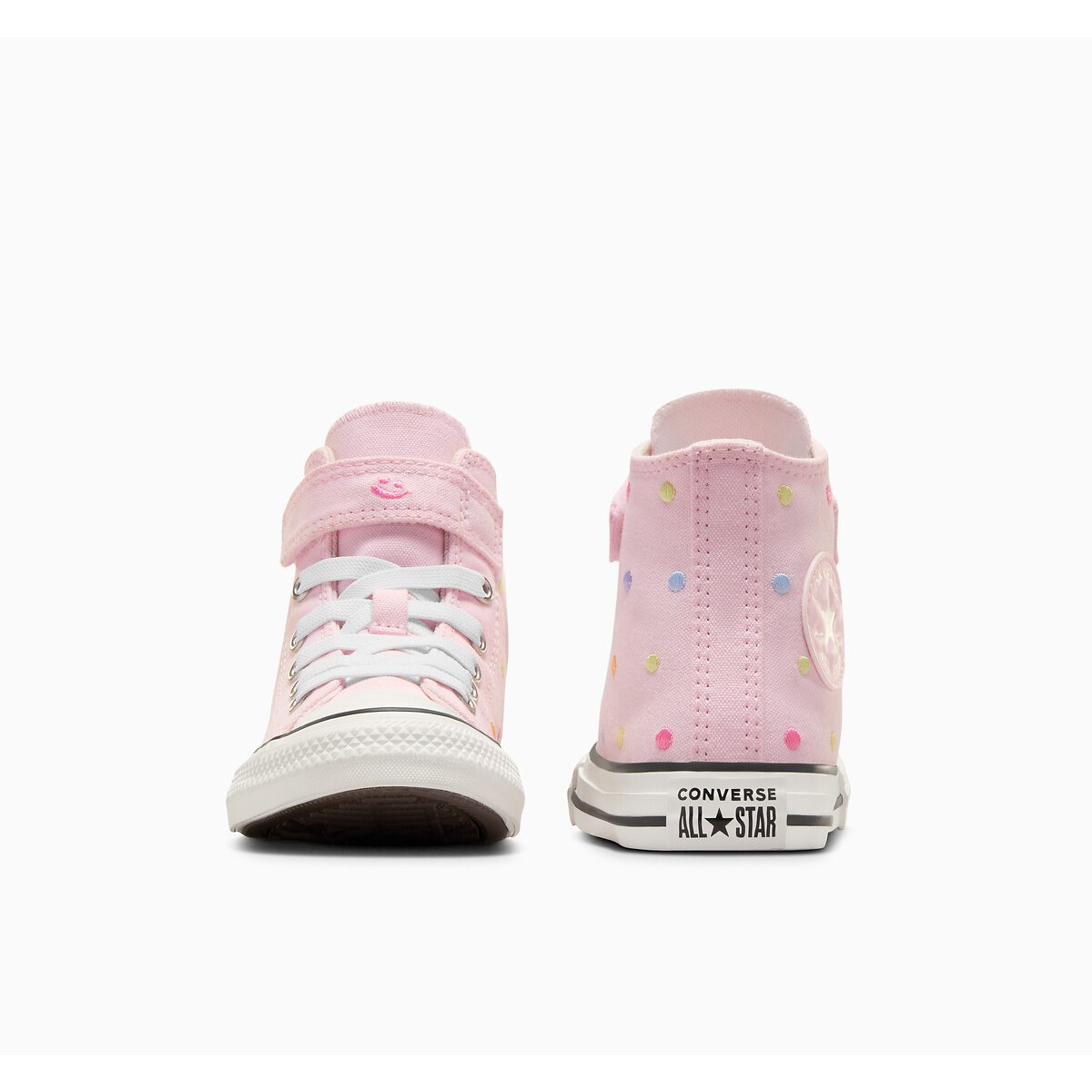 Baskets Chuck Taylor All Star 1V Polka Dot rose/multicolore, CONVERSE