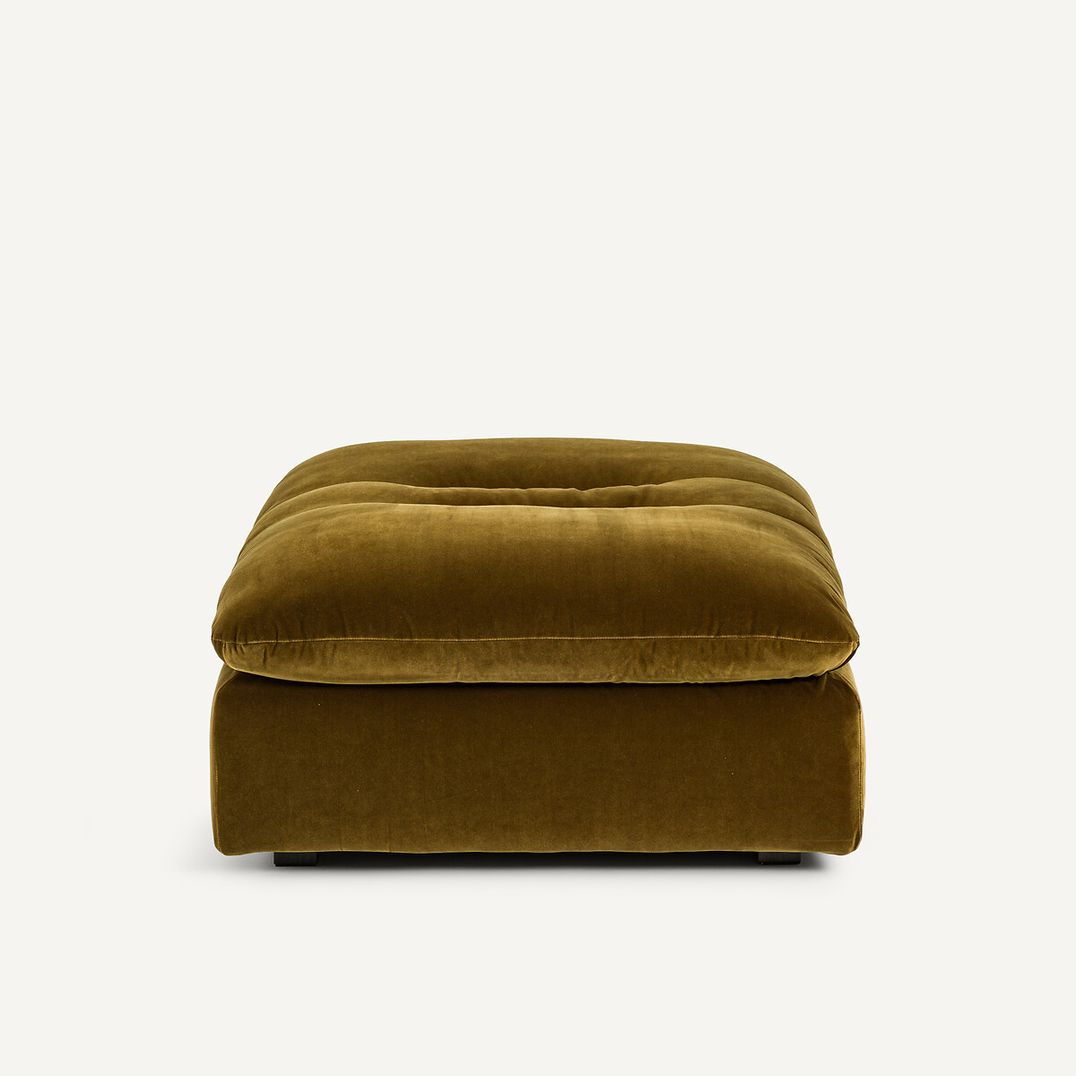 Repose-pieds modulable en velours, GIULIANO bronze, AM.PM