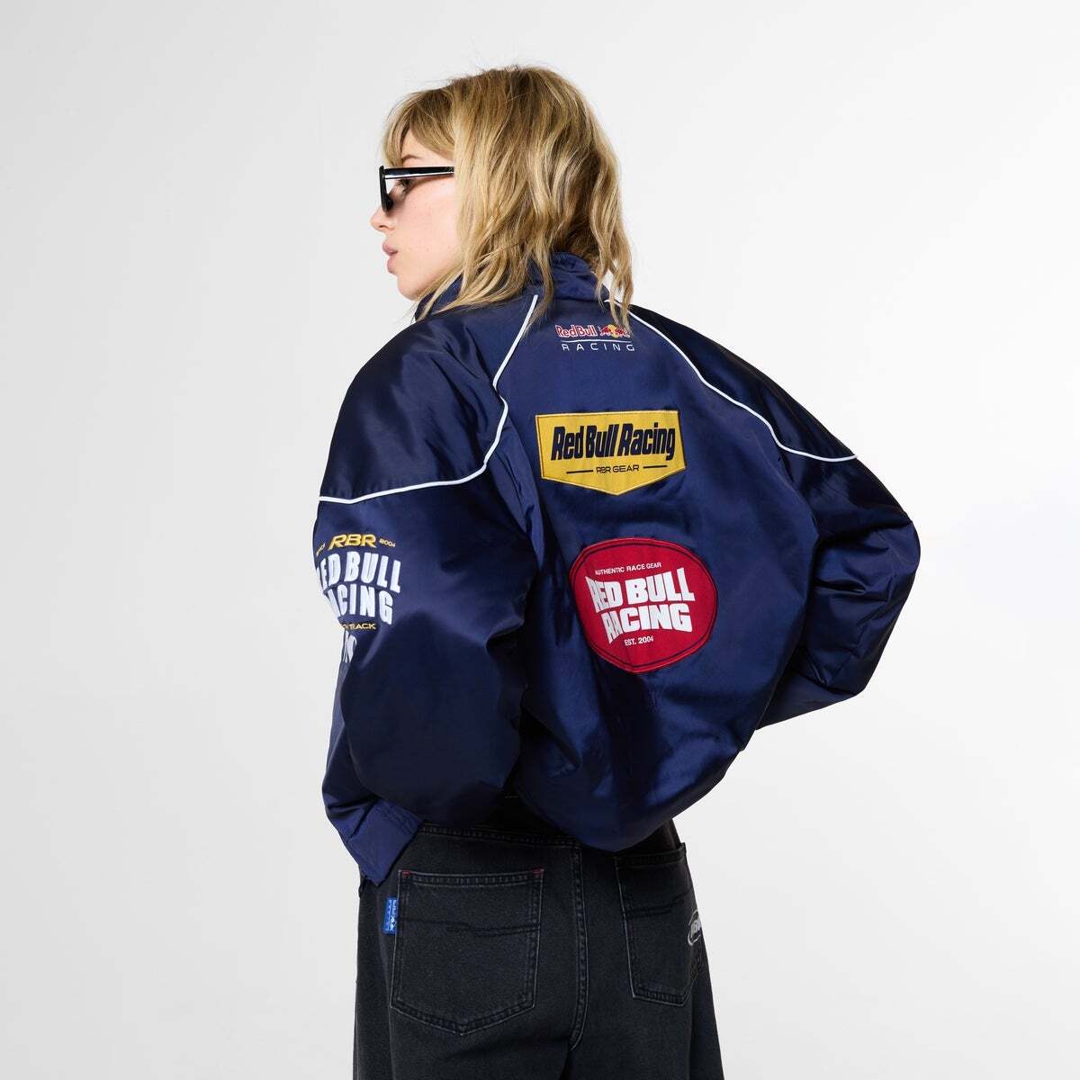 Veste À Col Montant Avec Logo marine, PEPE JEANS