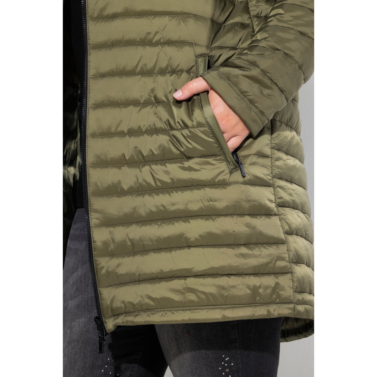 Veste 2-en-1 HYPRAR vert loden, ULLA POPKEN