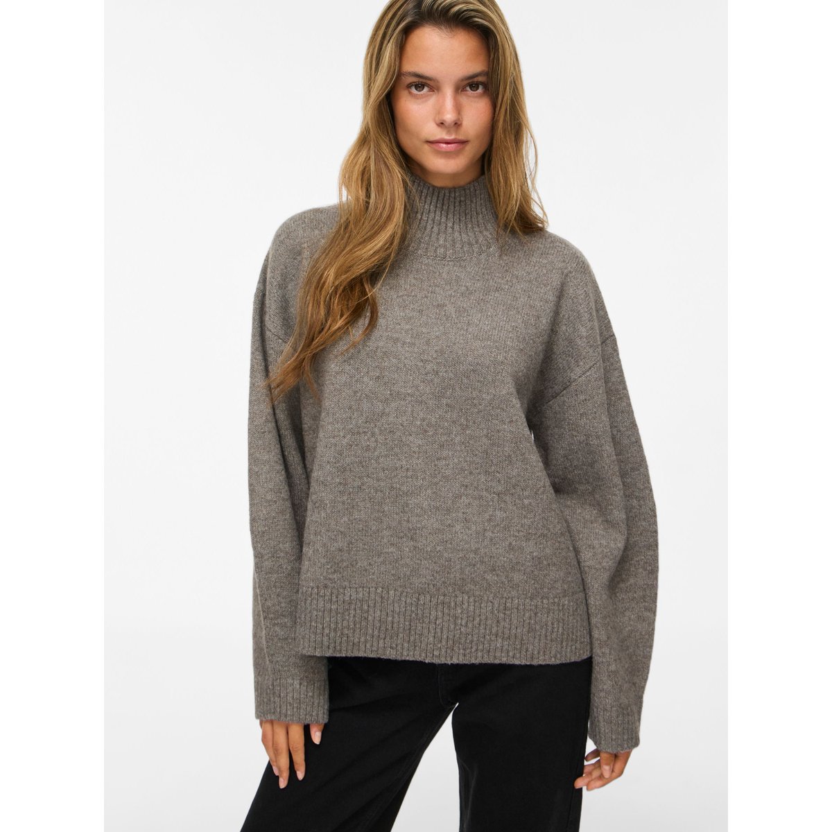 Pull En Maille gris - falcon1, VILA