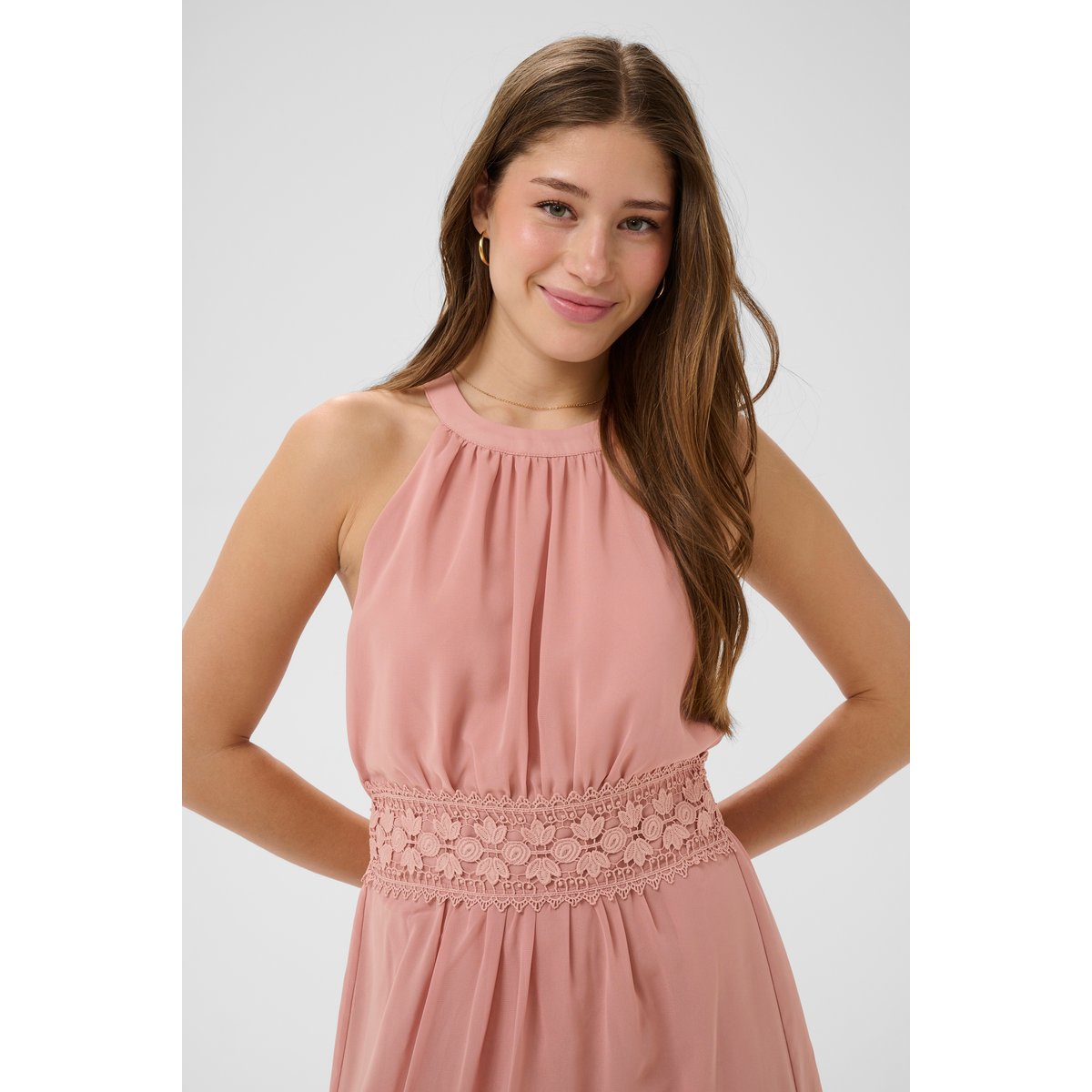 Robe rose ash rose, CREAM