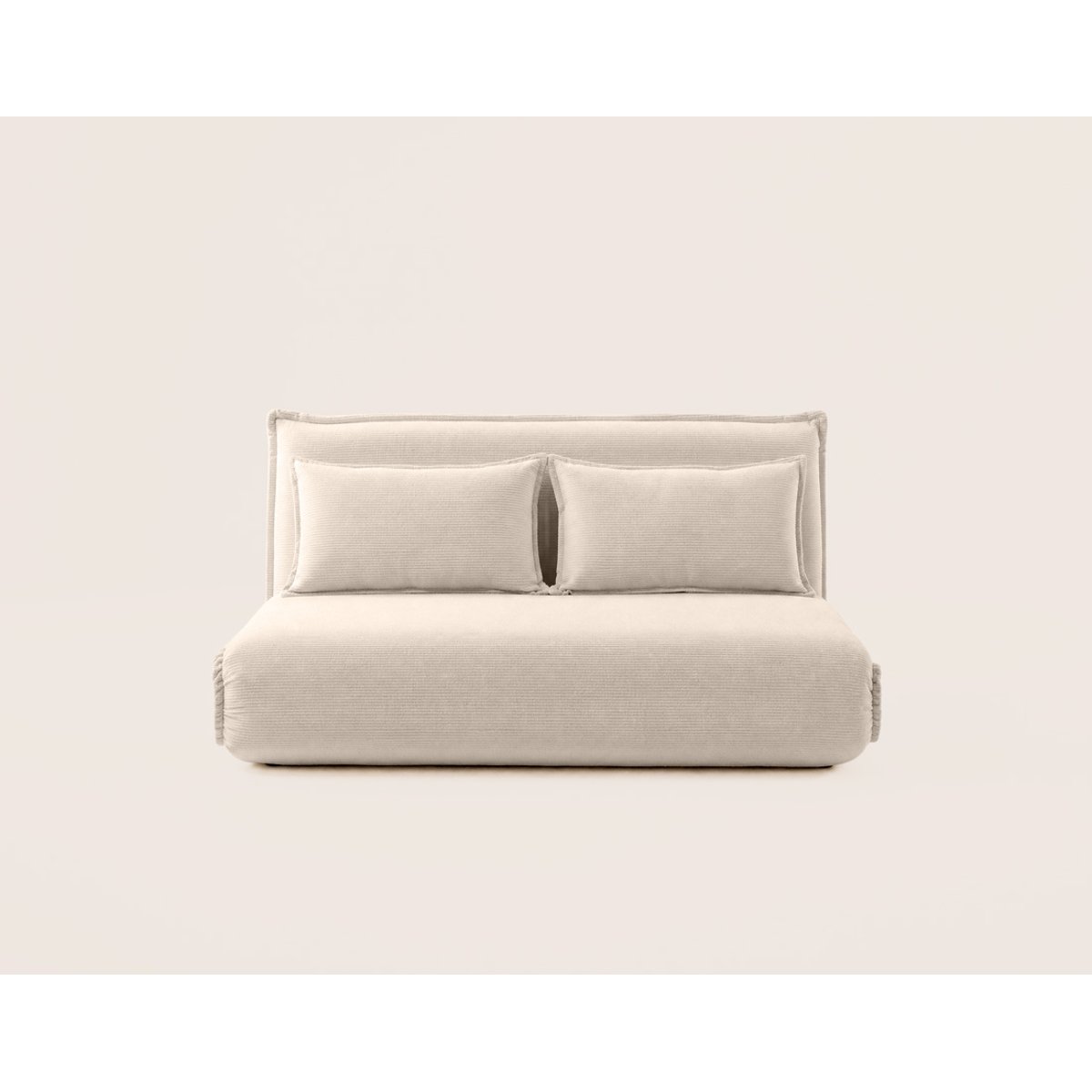 Banquette convertible clic-clac 2 places, CANDICE beige, BEST MOBILIER