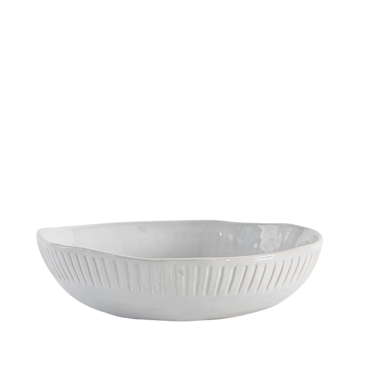 Set of 4 Harville Ridged Pasta Bowls cream, ÉDITÉ
