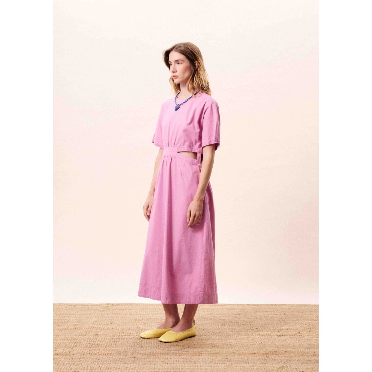 Robe longue MAVERA violet, FRNCH
