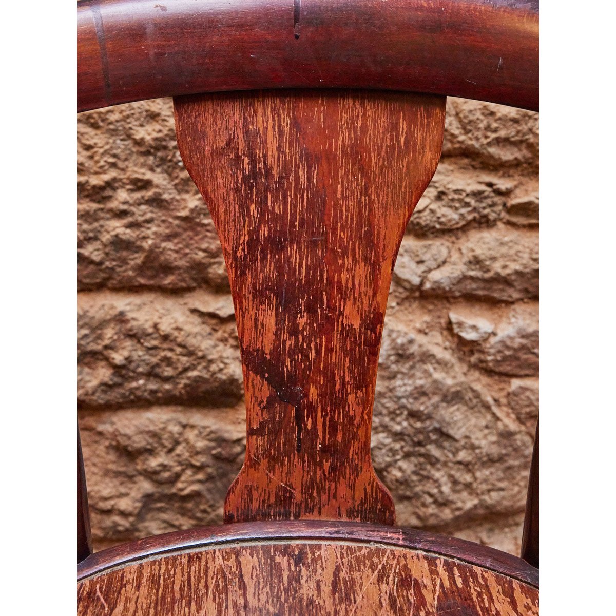 Fauteuil en bois Thonet Ernest N°811 - Bon état bois foncé, DEBONGOUT