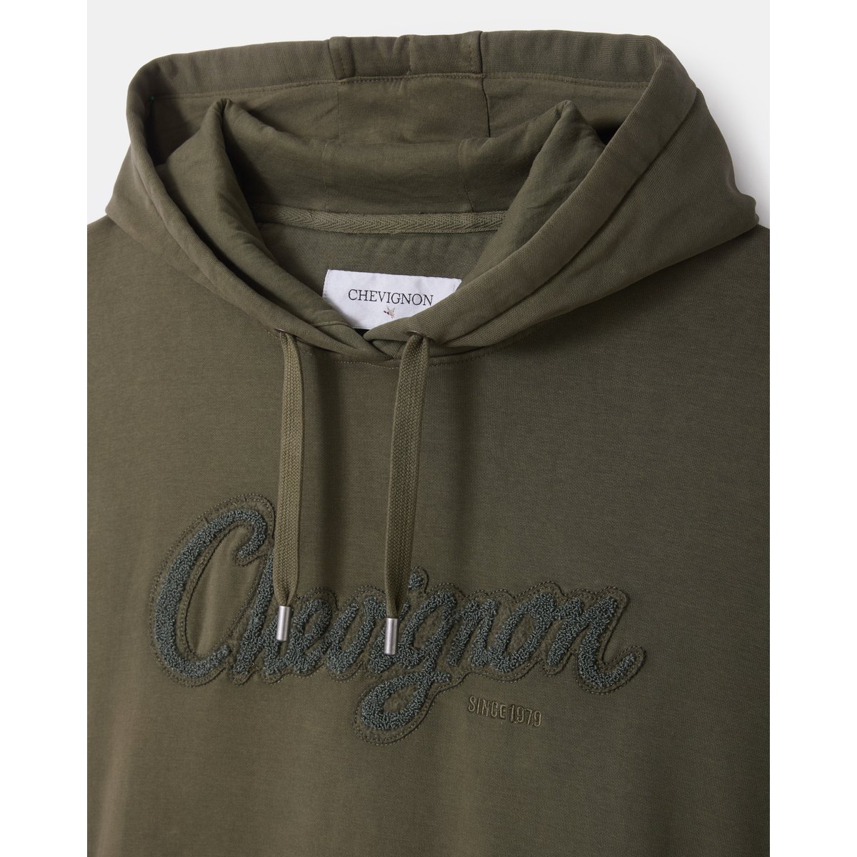 Sweat Shirt en coton DEEPAK kaki, CHEVIGNON