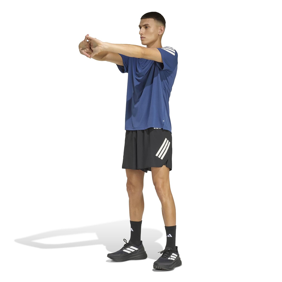 T-shirt da corsa a maniche corte ADI365 blu indaco, adidas Performance