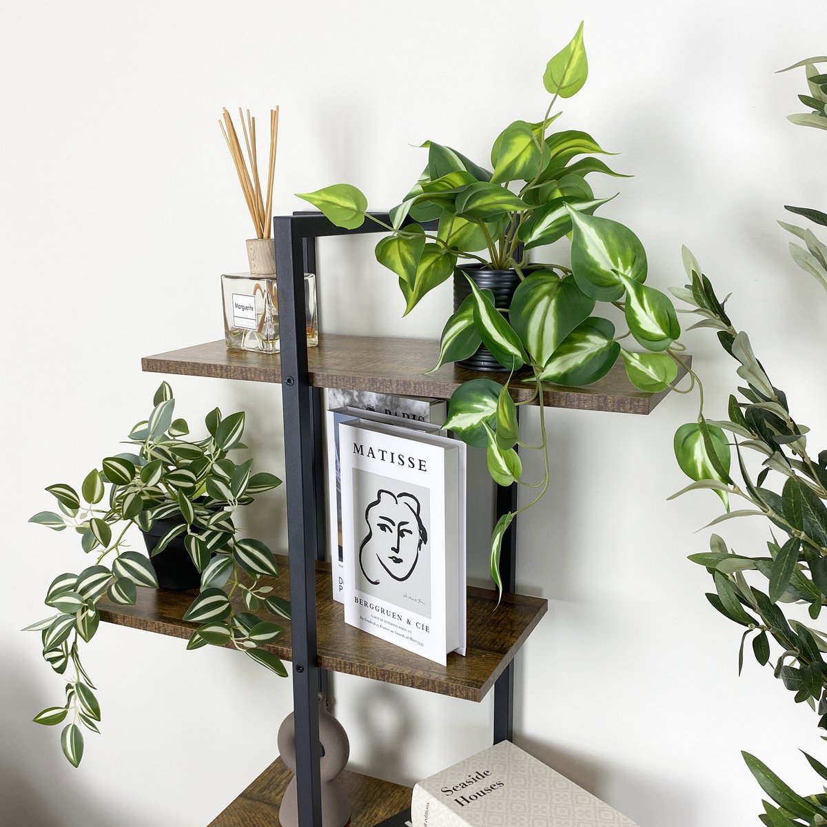 Plante artificielle tombante pothos 50cm vert, LIGNE DECO
