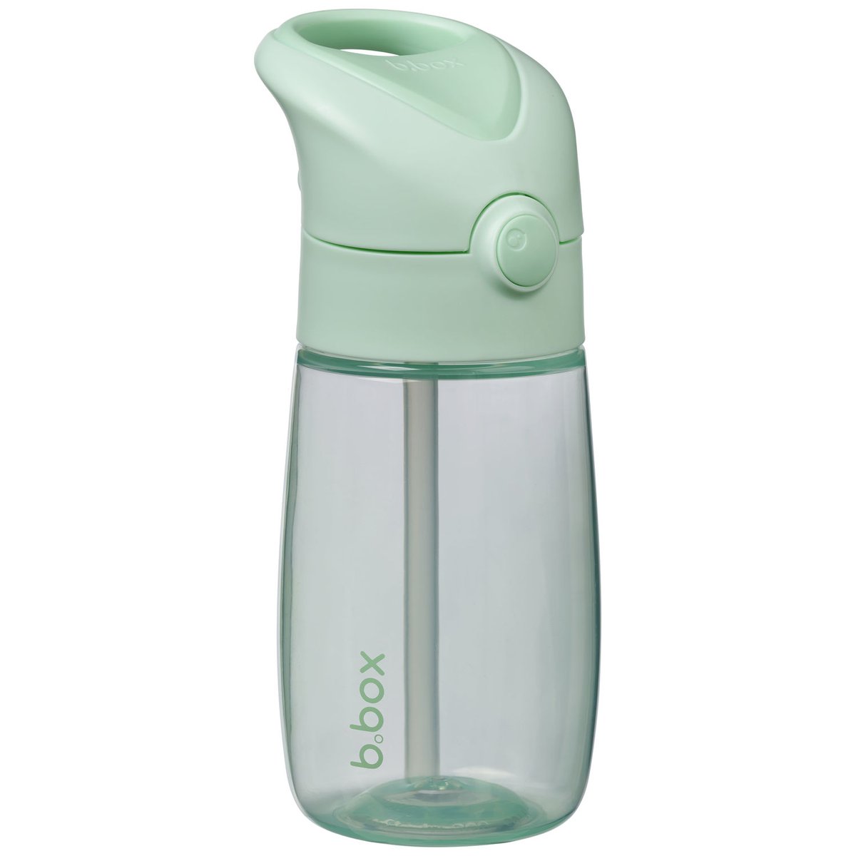 Gourde en tritan avec paille vert d'eau, B.BOX