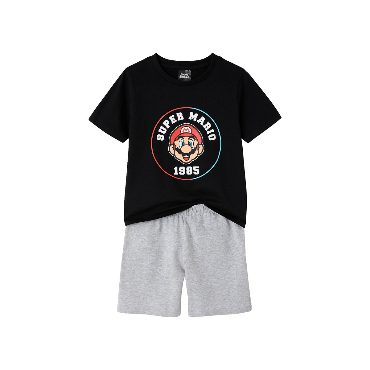 Pyjashort Super Mario noir, VERTBAUDET