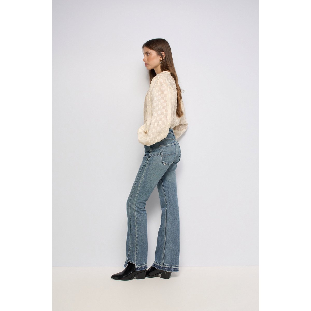 JEANS FAITH PUSH IN BOOTCUT bleu vintage, SALSA JEANS
