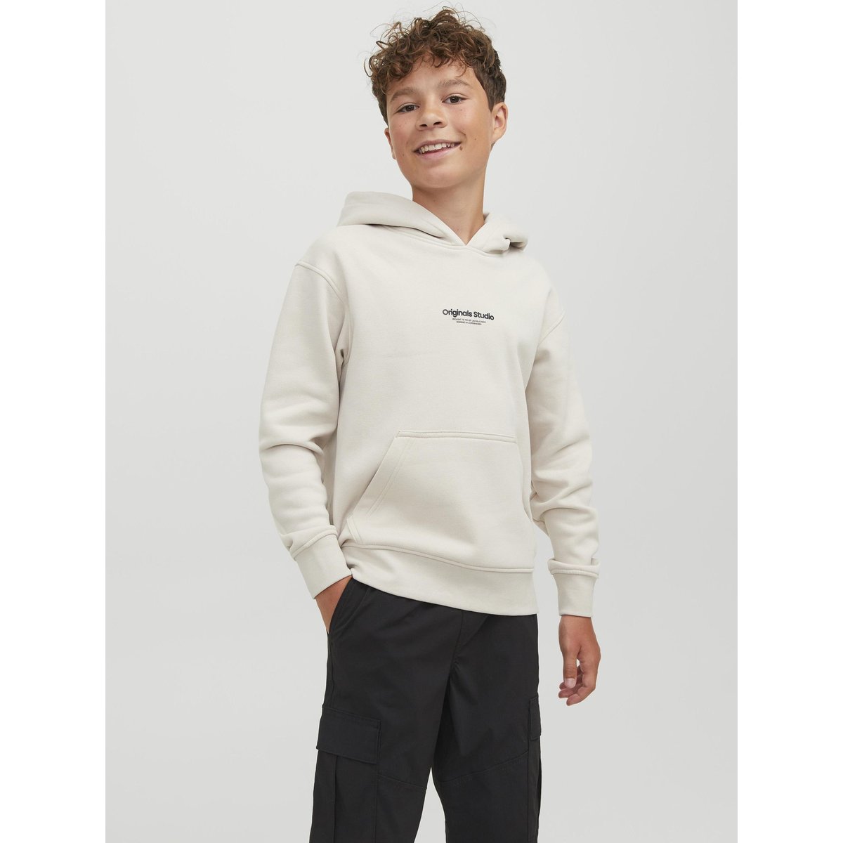 Sweat À Capuche moonbeam, JACK & JONES JUNIOR