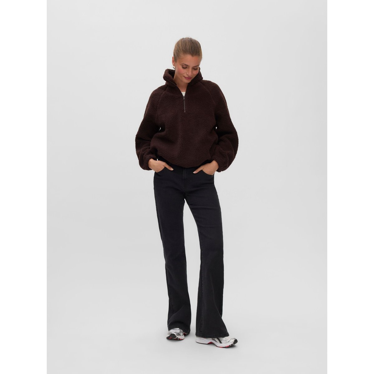 Anorak black coffee, VERO MODA