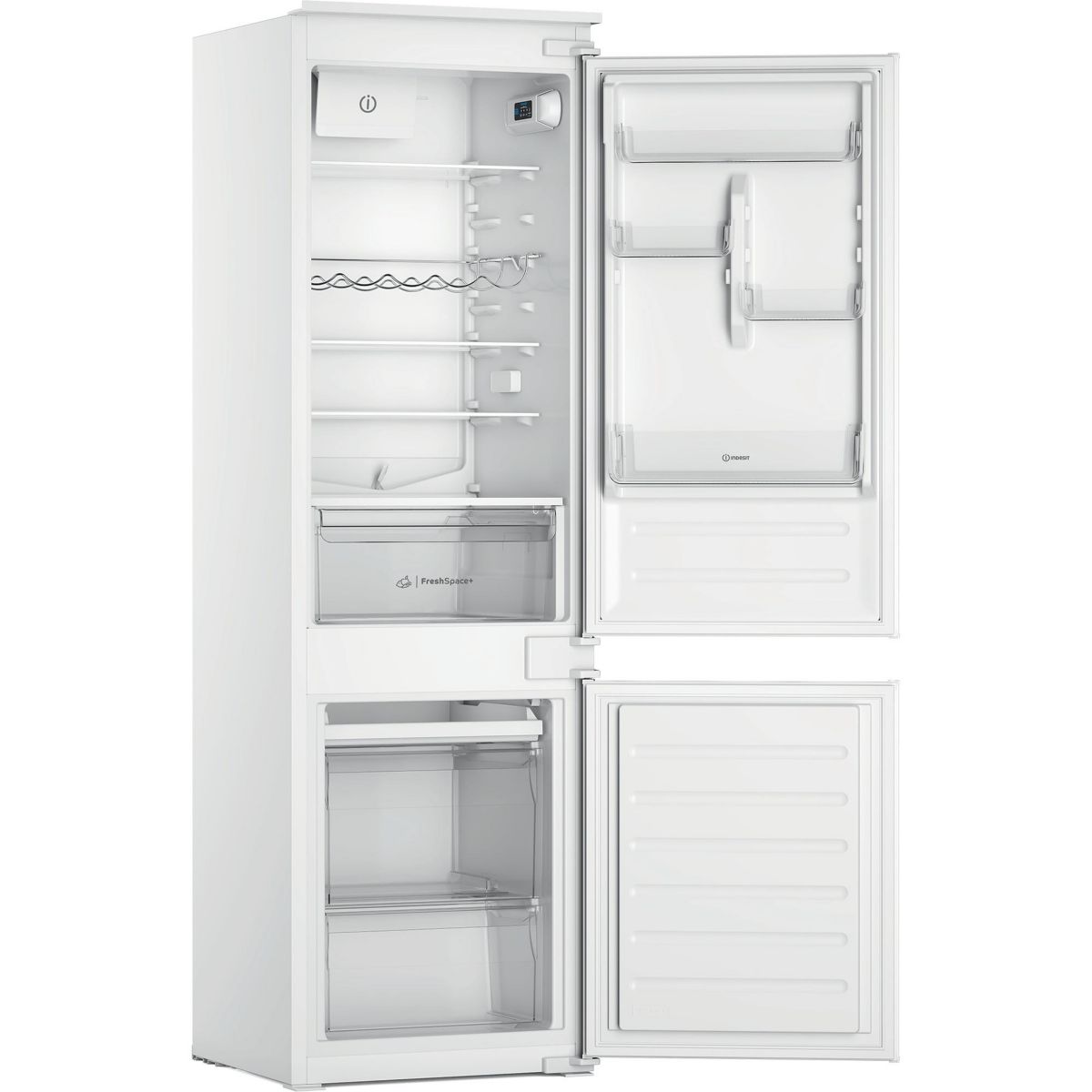 Réfrigérateur combiné encastrable INCO18DC03 intégrable, INDESIT