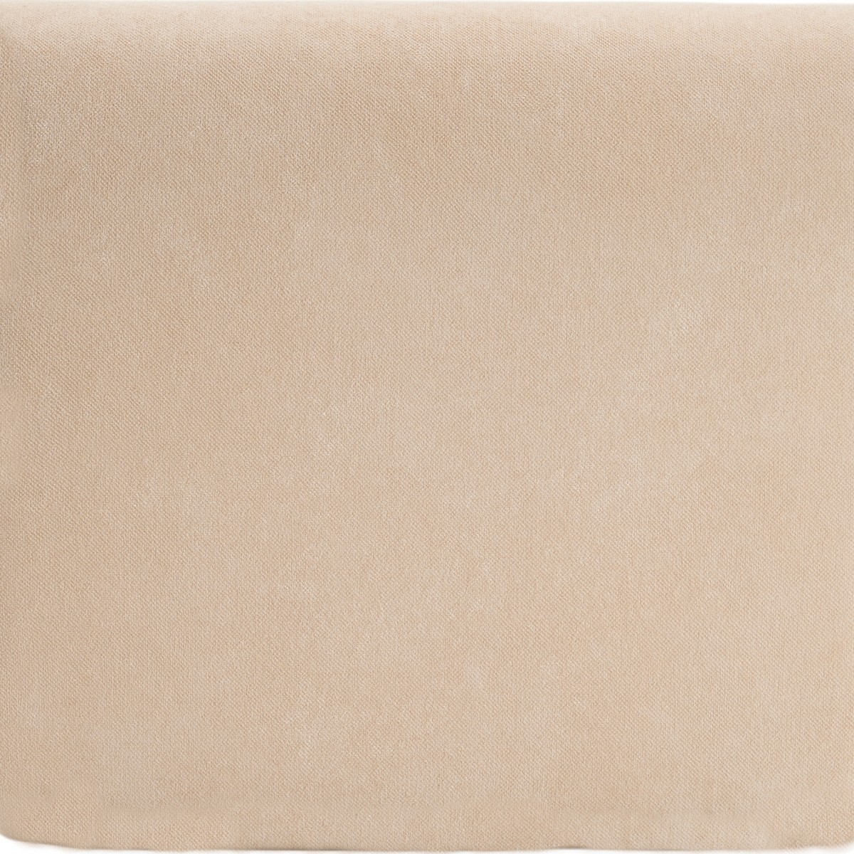 Chauffeuse compressée en tissu chenille - BILLIE beige, HOMIFAB