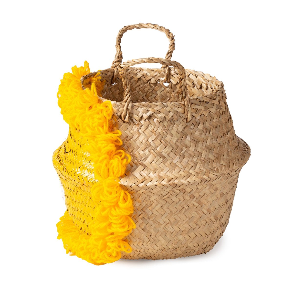 COMPACTOR - Panier de rangement  BELLY avec poignées - 30 x 30 x H.28 CM - Beige naturel, COMPACTOR