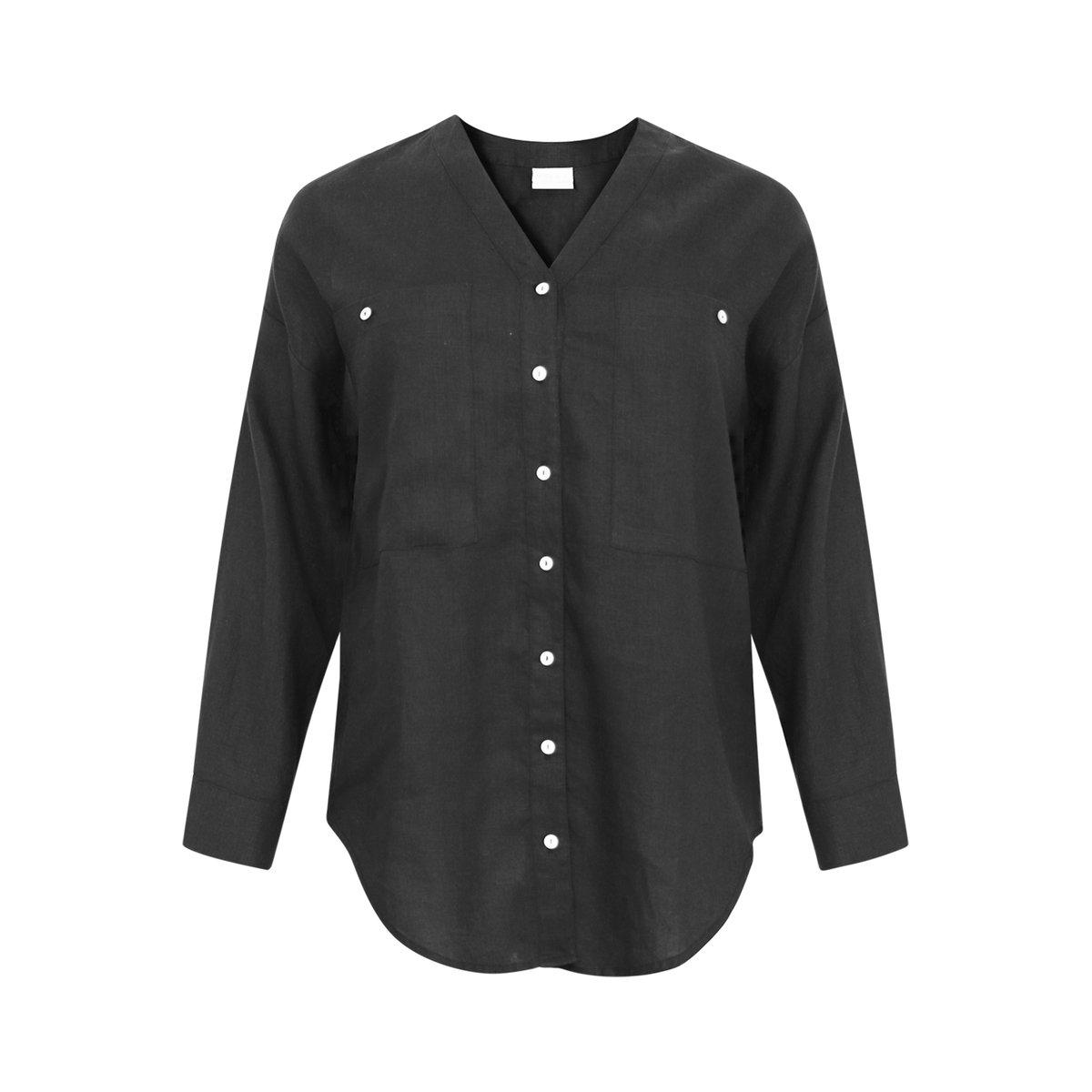 Chemise avec poches noir, YOEK
