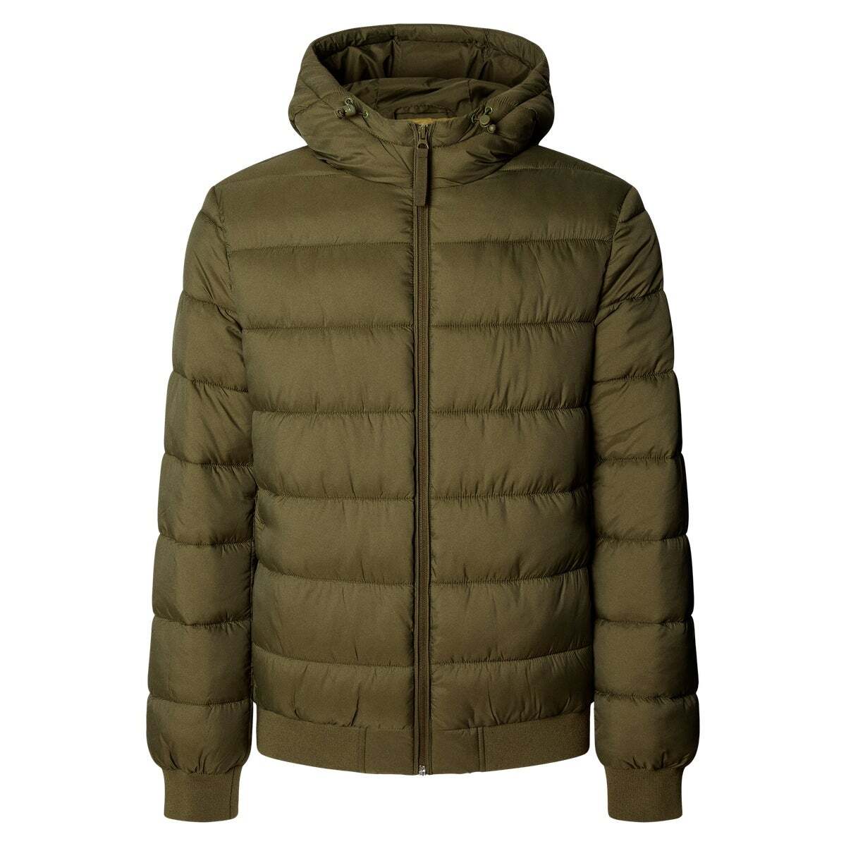 Doudoune Matelassée Avec Capuche vert, PEPE JEANS