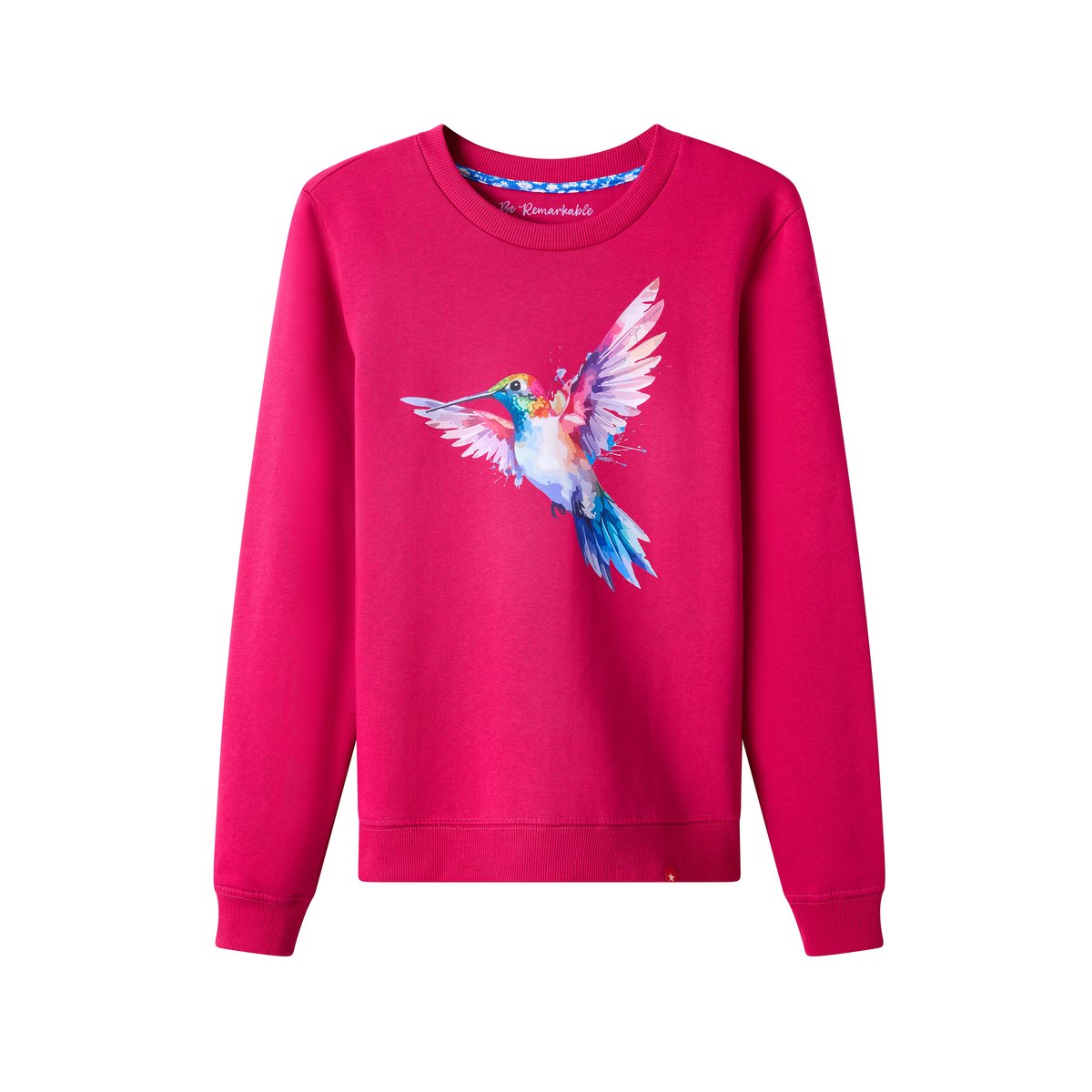 Sweat-shirt à motif colibri rose, JOE BROWNS