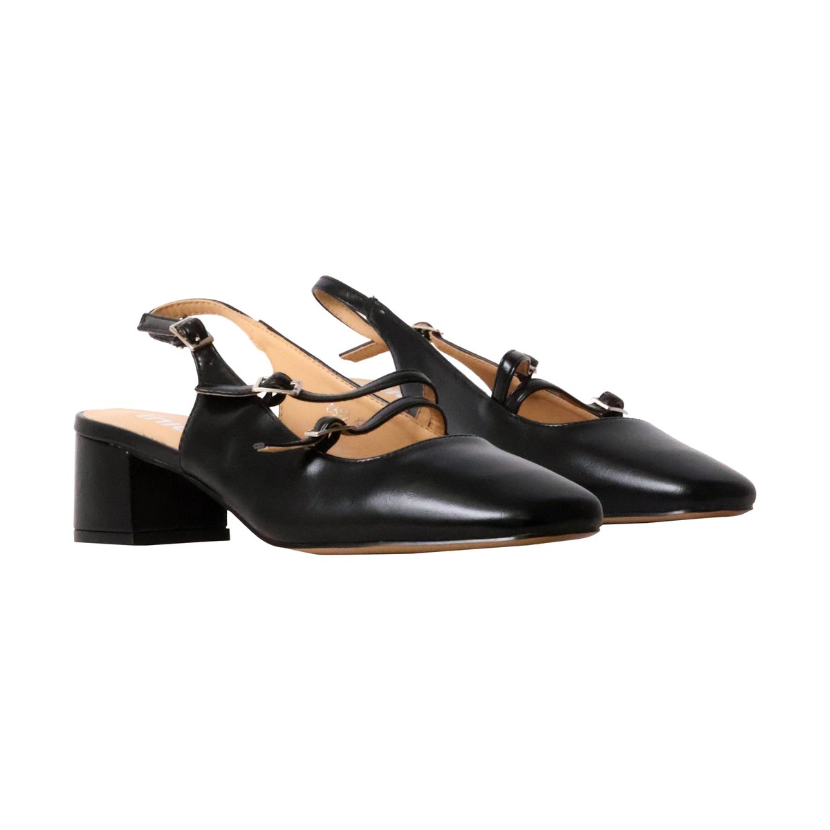 Escarpin à Bride Inia noir, ENZA NUCCI