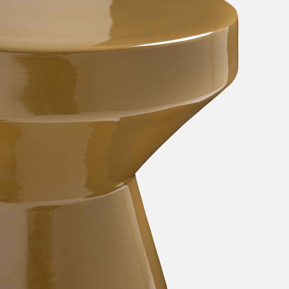 Bout de canapé ou chevet céramique Matmat bronze, LA REDOUTE INTERIEURS