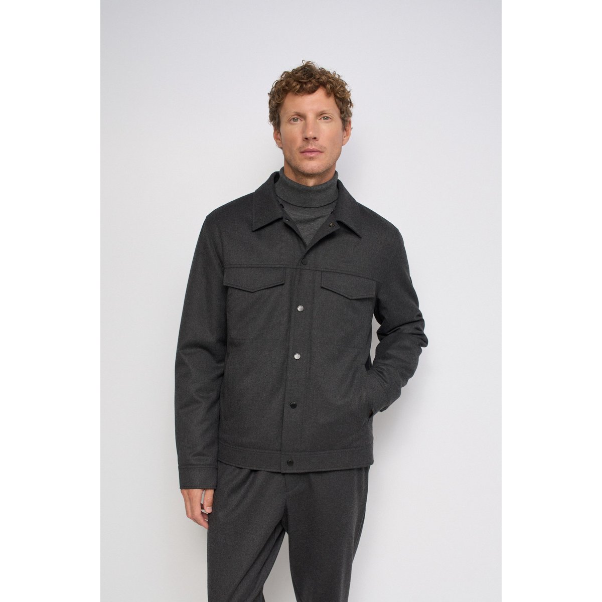 BLOUSON AVEC LAINE gris, SALSA JEANS