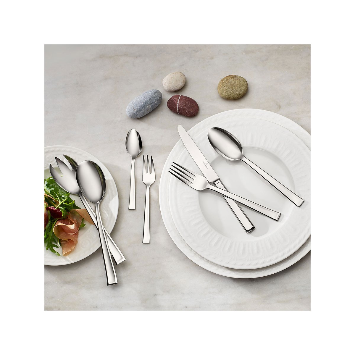 Ménagère 68Pcs. VICTOR argent/platine, VILLEROY & BOCH