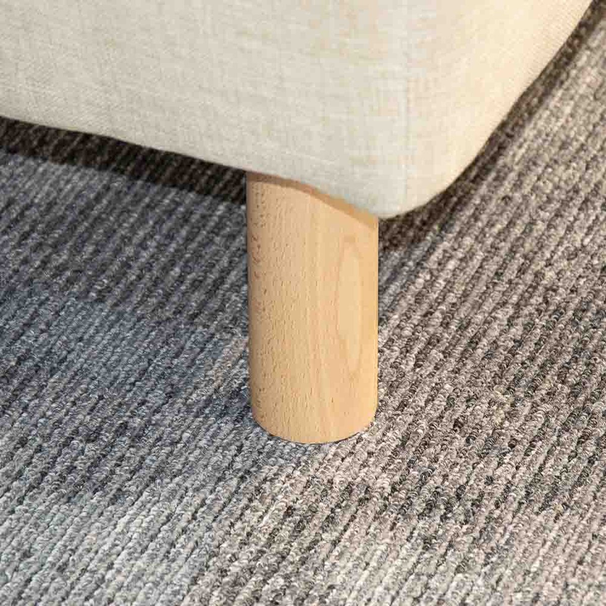 Pied de lit CYLINDRIQUE naturel, BELLECOUR
