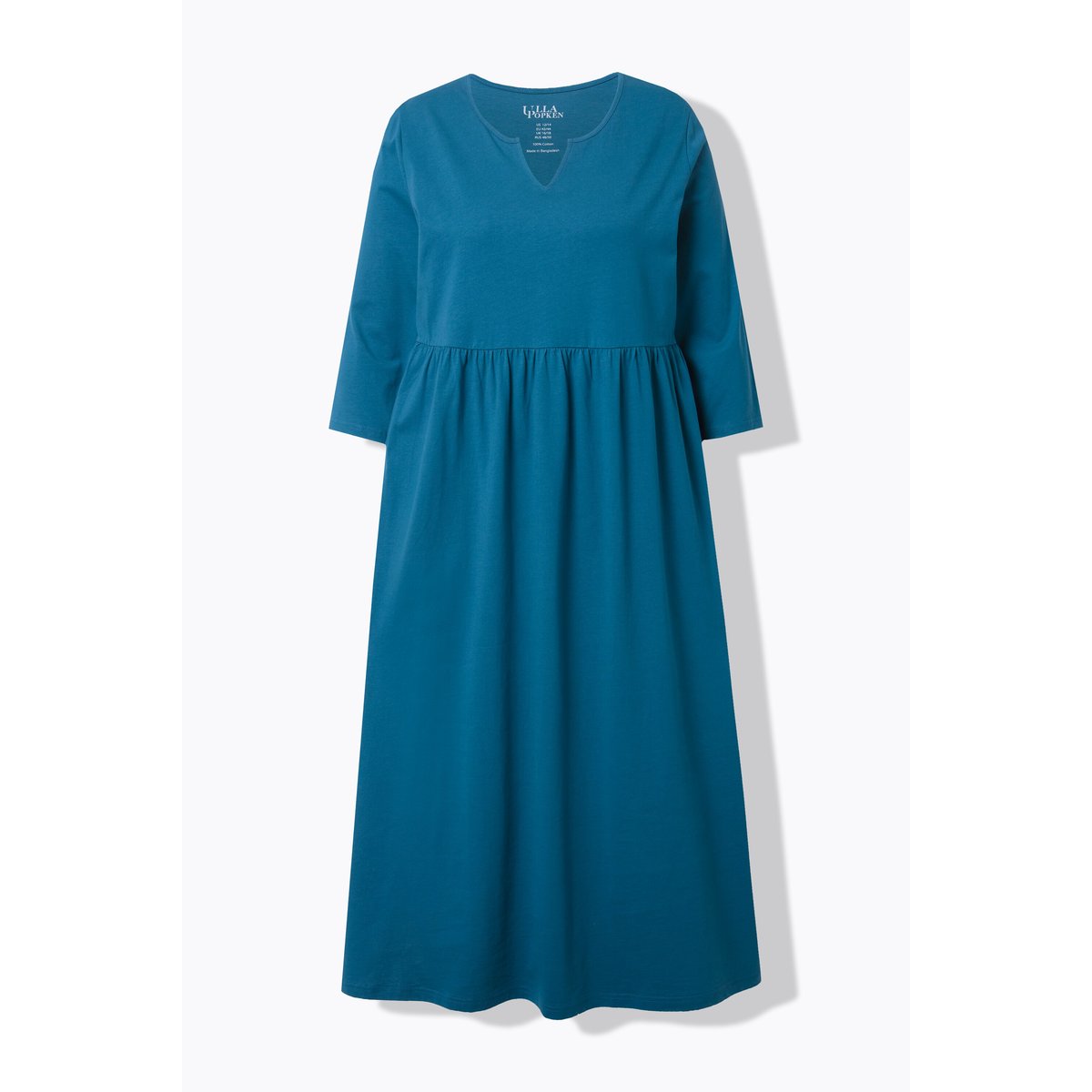 Robe en jersey pétrol, ULLA POPKEN