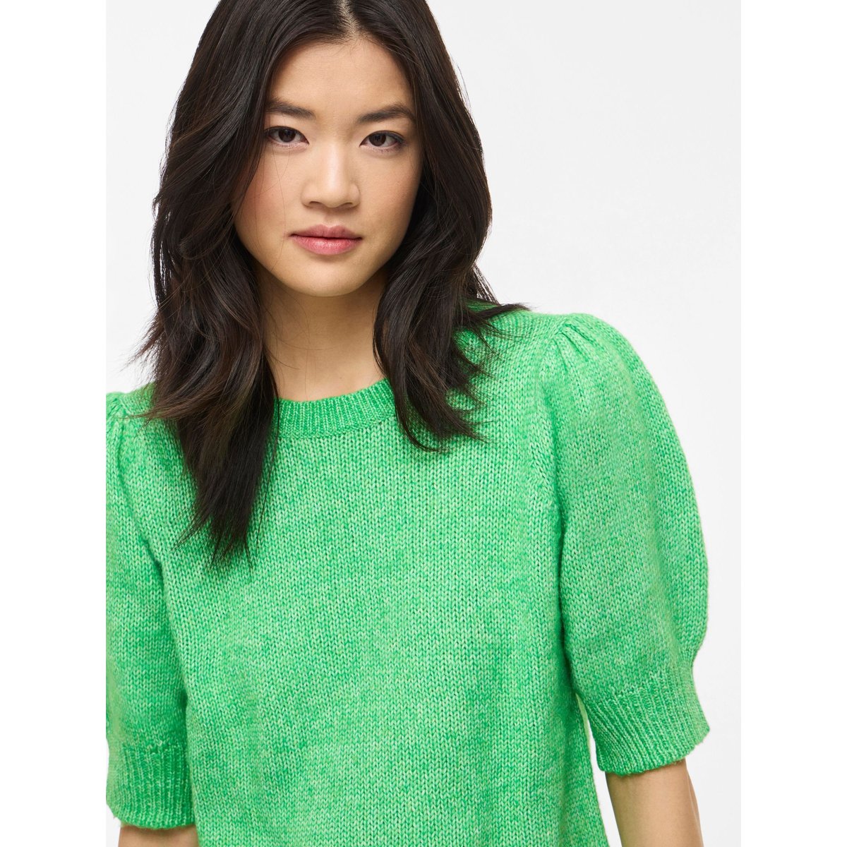 Top En Maille kelly green, VILA