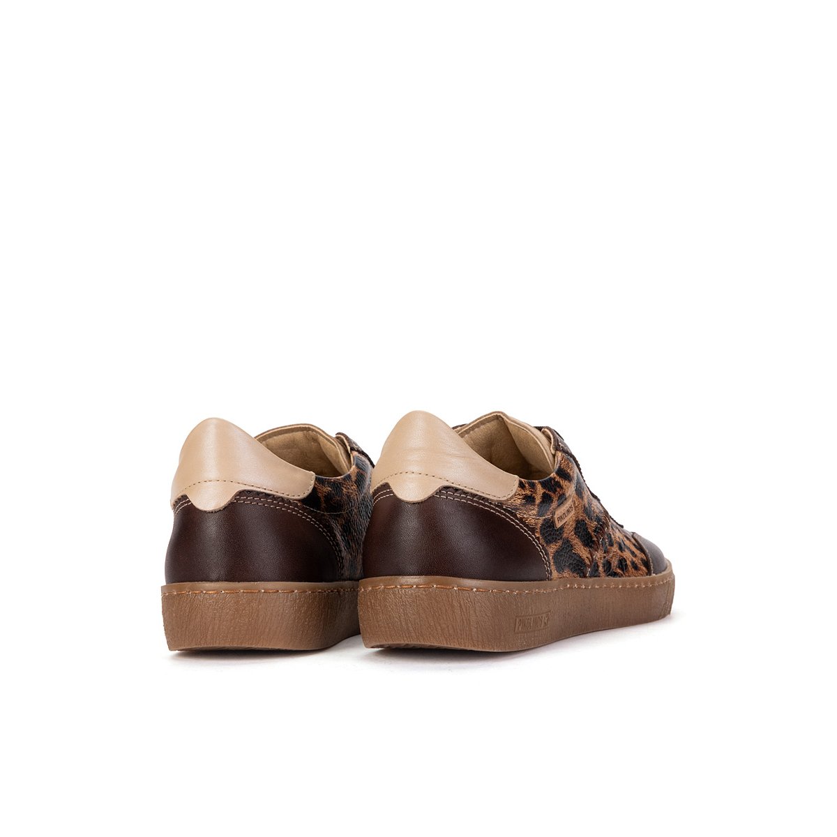 Baskets cuir Lanzarote marron, PIKOLINOS