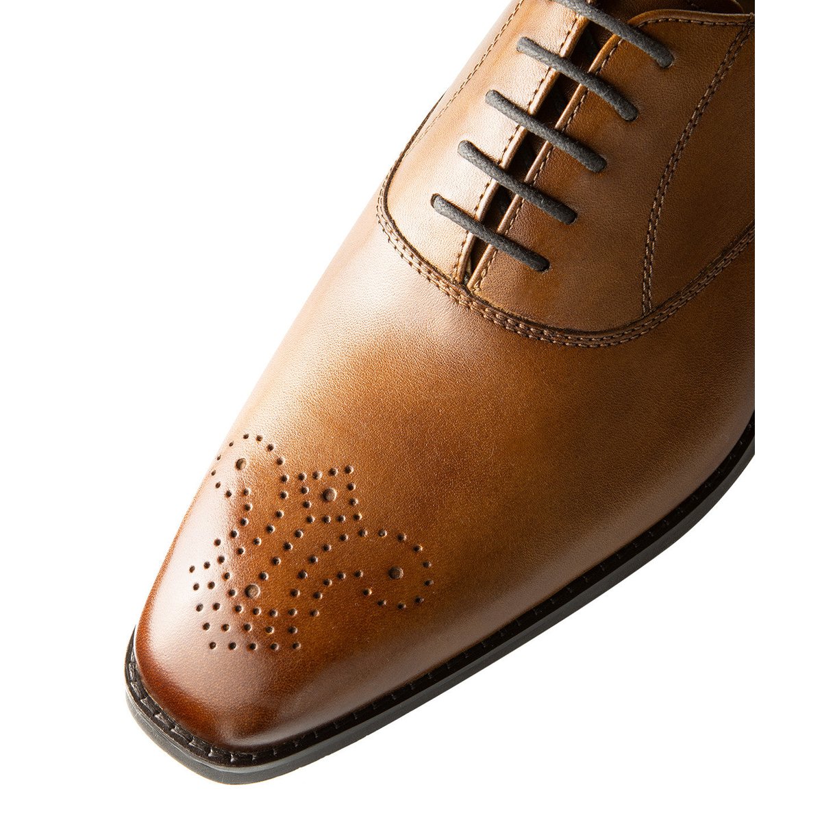 Richelieu JERSEY marron patiné, FINSBURY