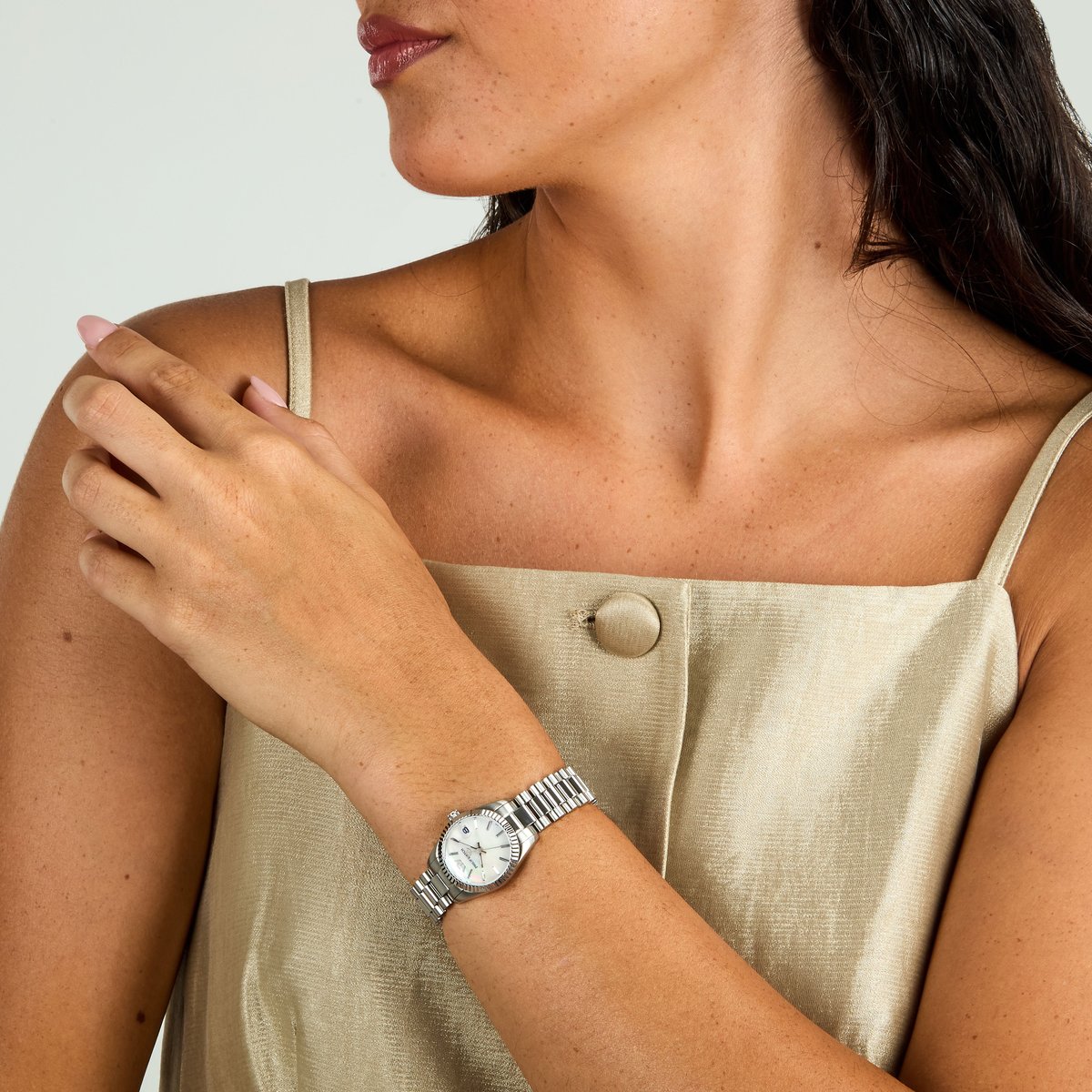 Montre multifonction CARIBE URBAN MINI blanc,nacre, PHILIP WATCH