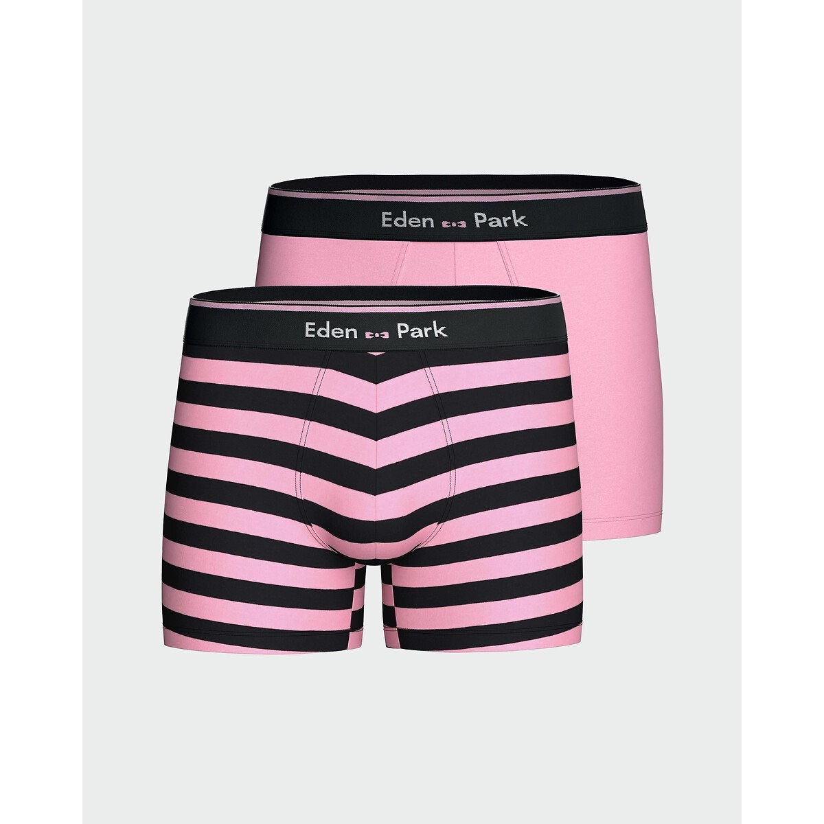 Lot de 2 boxers rose, EDEN PARK