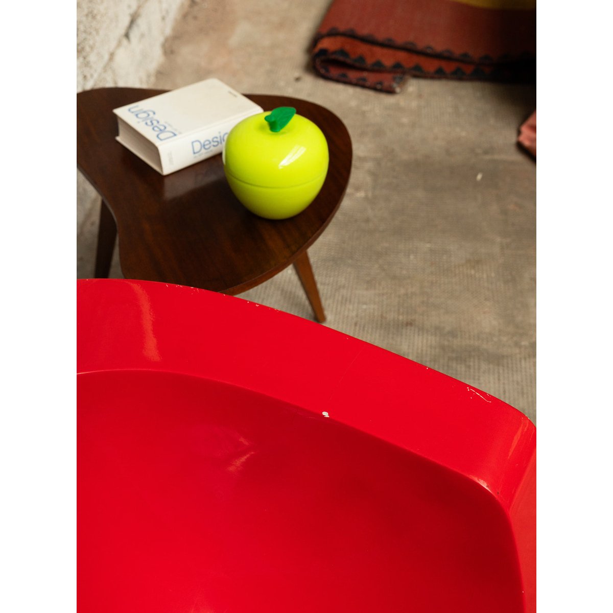 Fauteuil rouge 70's Jakob N°452 - Bon état rouge, DEBONGOUT