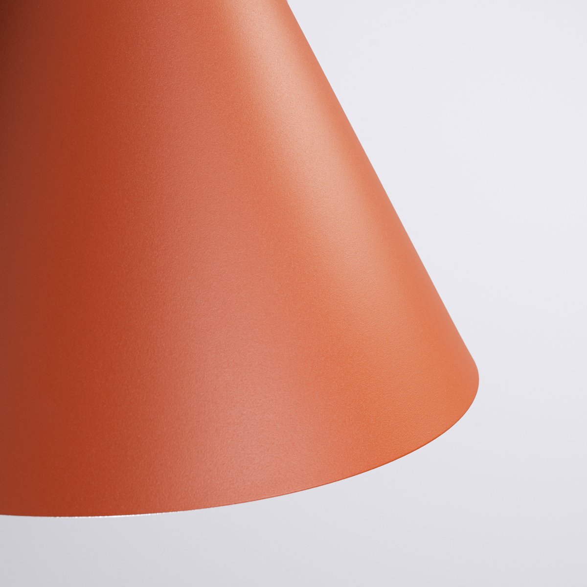 Suspension Acier Ocre Rouge E27 1 NOX ocre rouge, EDEN