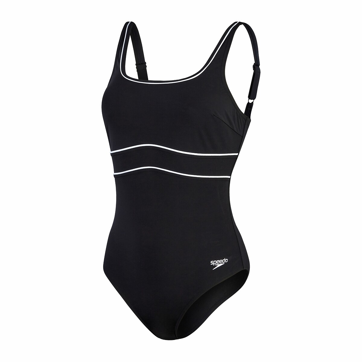 Costume da bagno intero Contour Eclipse nero/bianco, SPEEDO