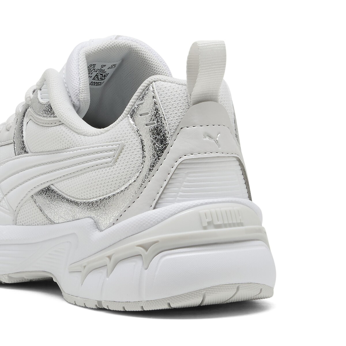 Baskets Milenio Tech 2000 Metallic Whisper blanc/argent, PUMA