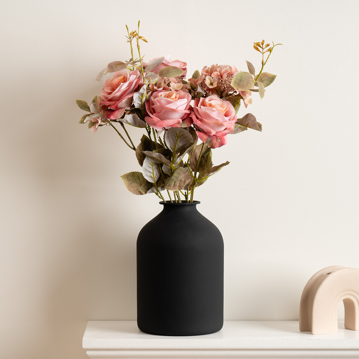 55cm Pink Rose Bouquet pink, SO'HOME